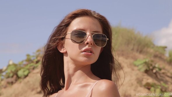 Bodysuit porn video with Adriana Lima nude double